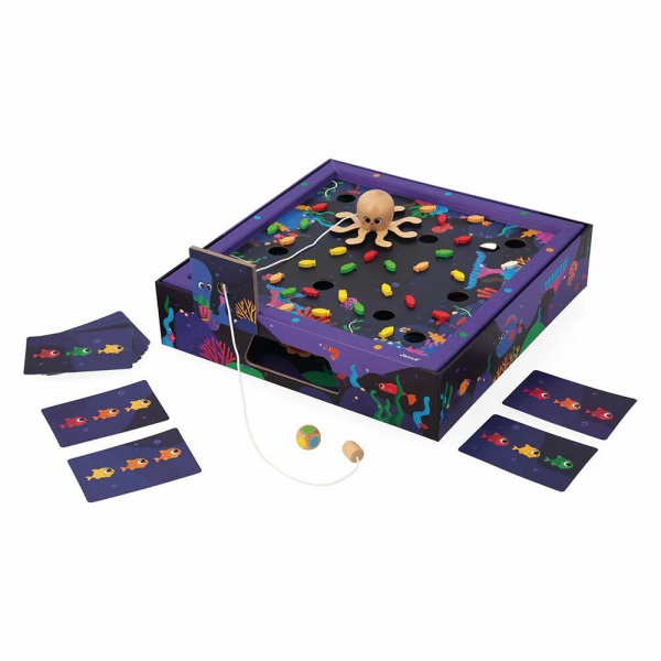 Jeu de société pour enfant poulp party Janod