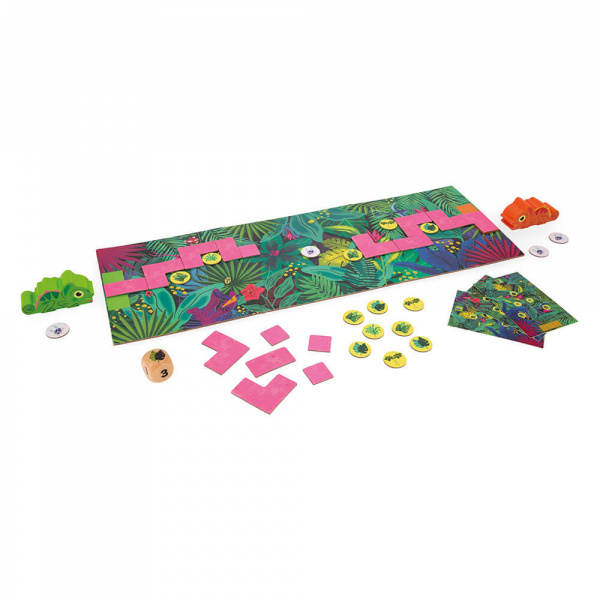 Jeu de société pour enfant tropic dinner Janod
