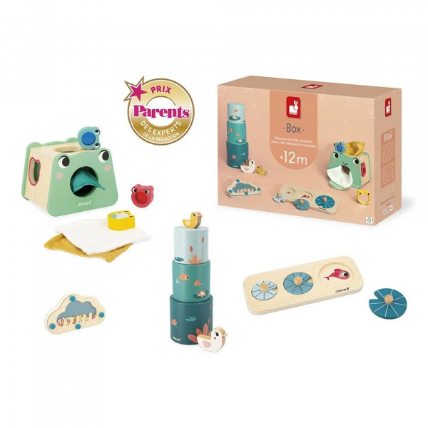 Boîte de jeux pour enfant 1 an Janod