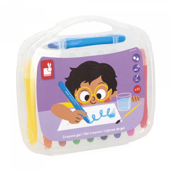 Set de 10 crayons gel Janod