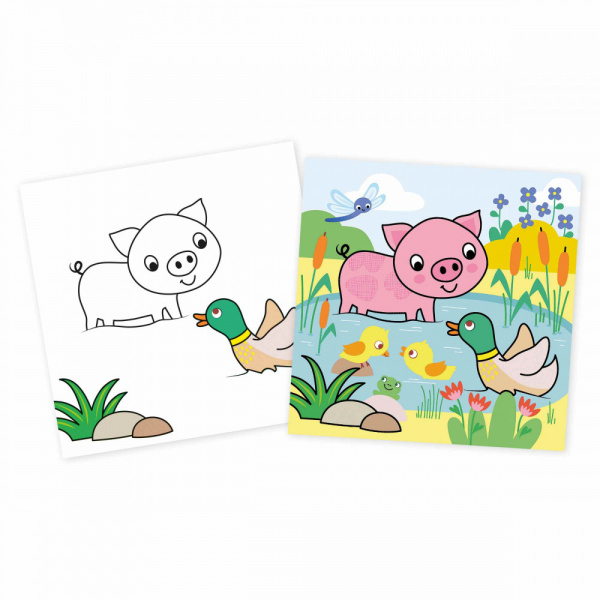 Coffret créatif multi activités pour enfant 3 ans Janod