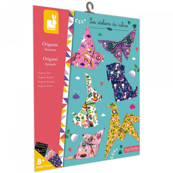 Kit créatif de 6 origamis animaux Janod