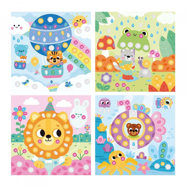 Coffret créatif pour enfant gros strass Janod