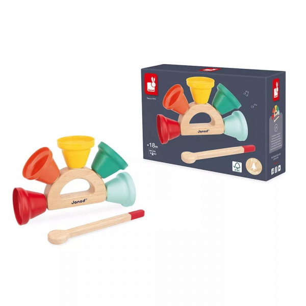 Jouet musical clochettes gioia Janod