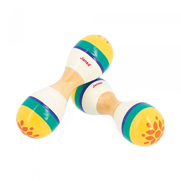 Double maracas pour enfant gioia Janod