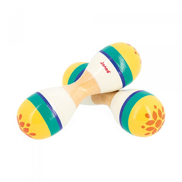 Double maracas pour enfant gioia Janod