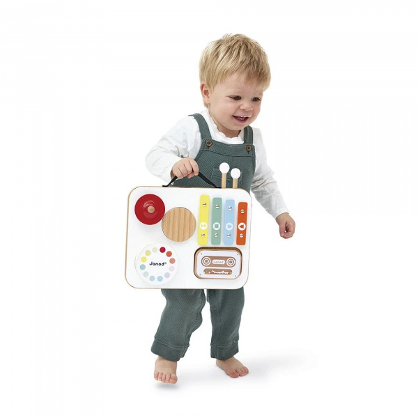 Table musicale enfant en bois confetti Janod