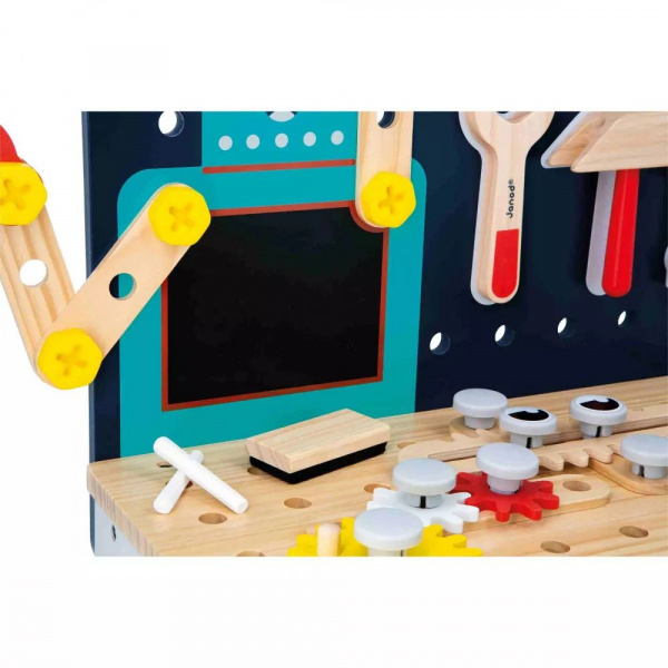 Établi enfant géant magnétique robot brico kids Janod