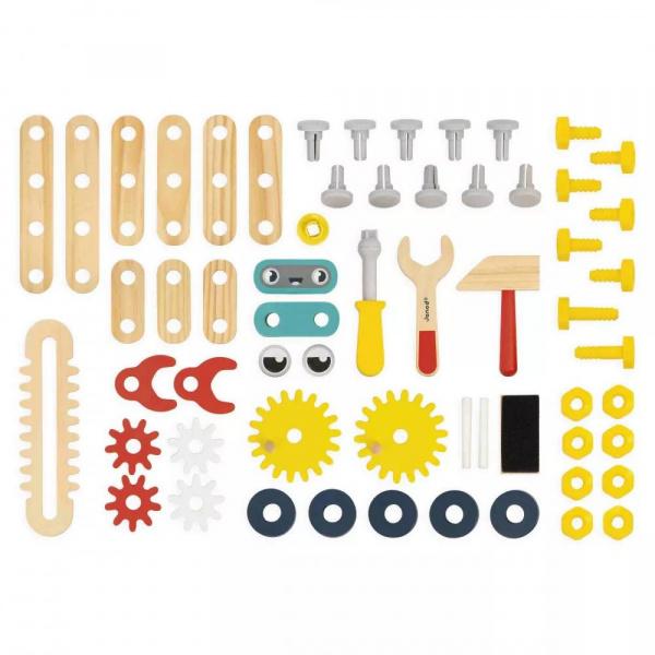 Établi enfant géant magnétique robot brico kids Janod