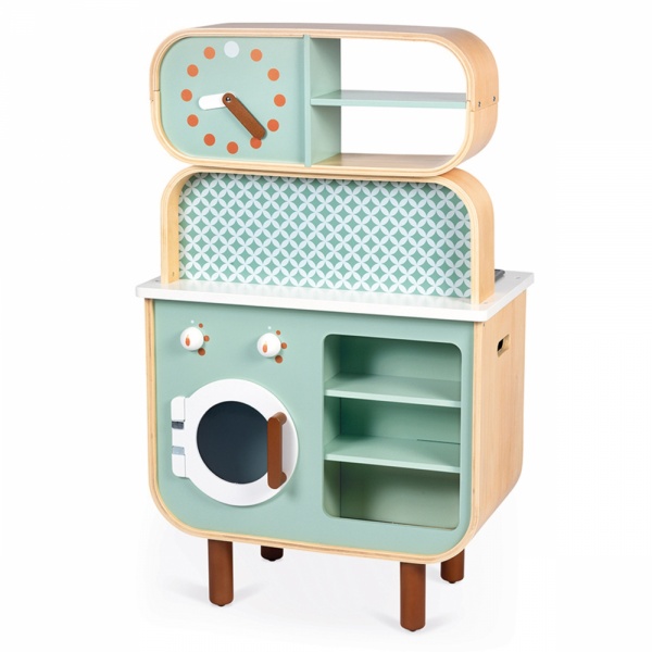 Cuisine enfant en bois double face cooker reverso Janod