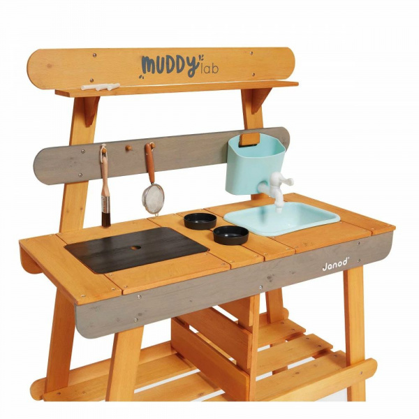 Cuisine d'extérieure pour enfant muddy lab Janod