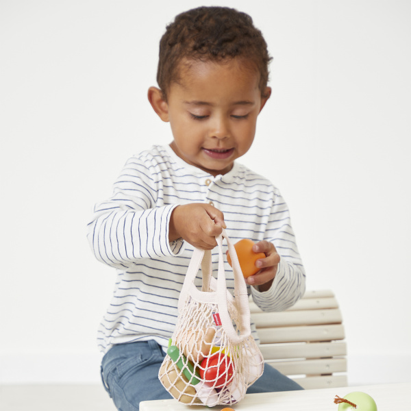 Set de 12 fruits et légumes pour enfant mamie soleil Janod