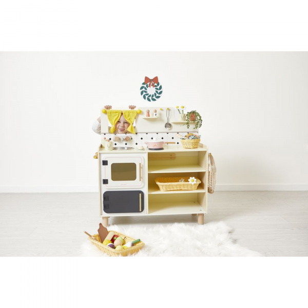 Grande cuisine en bois pour enfant mamie soleil Janod