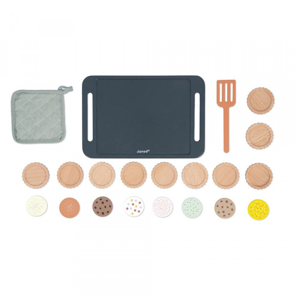 Dinette jeu d'imitation atelier de biscuits mamie soleil Janod