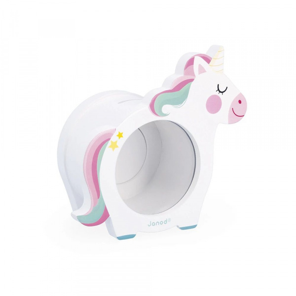 Tirelire pour enfant licorne Janod