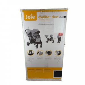 Les imparfaits - poussette double evalite duo shale noir Joie