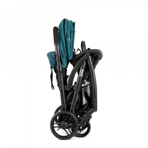 Poussette duo evalite double capri bleu + siège auto i-gemm 3 shale noir Joie