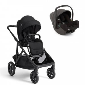 Poussette duo versiti eclipse + siège auto i-snug 2 shale noir Joie
