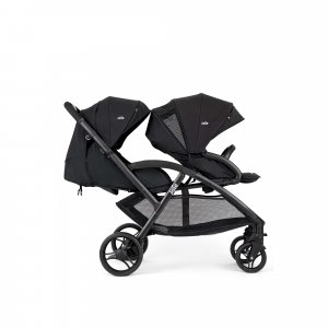 Poussette duo evalite double shale + siège auto i-jemini eclipse noir Joie