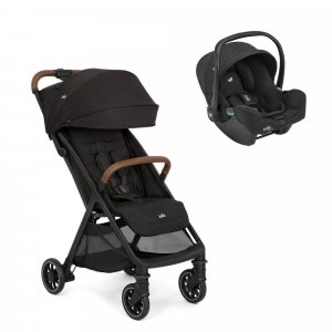 Poussette duo pact pro shale + siège auto i-snug 2 raven Joie
