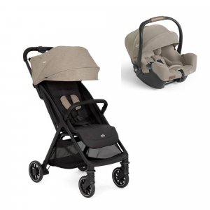 Poussette duo pact pro twig + siège auto i-starter sandstone Joie