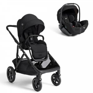 Poussette duo versiti + siège auto i-level pro signature eclipse noir Joie