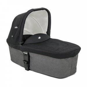 Poussette trio chrome + siège auto i-gemm 3 + nacelle chrome shale noir Joie