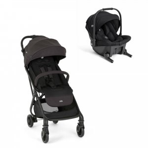 Poussette duo tourist shale + siège auto sprint eclipse noir Joie