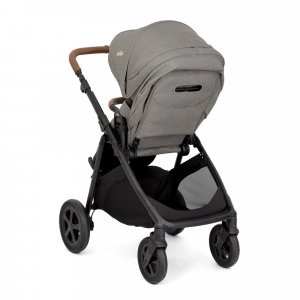 Poussette duo alore pebble gris + siège auto i-jemini eclipse noir Joie