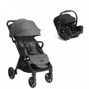 Poussette duo parcel lx signature evergreen + siège auto i-starter eclipse Joie