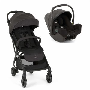 Poussette duo tourist + siège auto i-snug 2 shale noir Joie