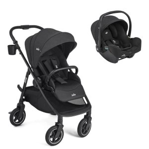 Poussette duo versadrift + siège auto i-snug 2 raven Joie