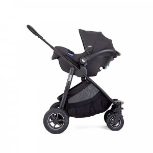 Poussette duo versatrax + siège auto i-snug 2 shale noir Joie