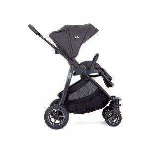 Poussette duo versatrax shale + siège auto i-level pro eclipse noir Joie
