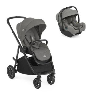 Poussette duo versatrax + siège auto i-gemm 3 quartz Joie