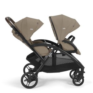 Poussette duo evalite double cashew + siège auto i-gemm 3 raven Joie