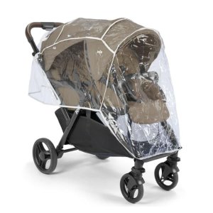 Poussette duo evalite double cashew + siège auto i-gemm 3 raven Joie