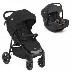Poussette duo litetrax + siège auto i-gemm 3 shale noir Joie