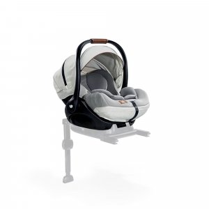 Poussette duo parcel signature + siège auto i-level recline signature oyster blanc Joie