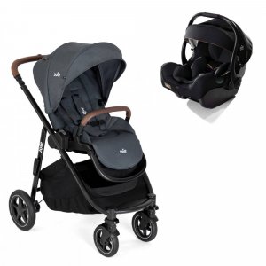 Poussette duo versatrax + siège auto i-jemini Joie
