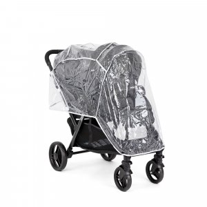 Poussette duo evalite double + siège auto i-snug 2 shale noir Joie