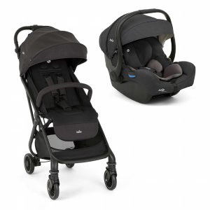 Poussette duo tourist + siège auto i-gemm 3 shale noir Joie