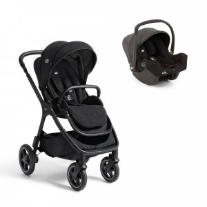 Poussette duo finiti signature eclipse + siège auto i-snug 2 shale noir Joie