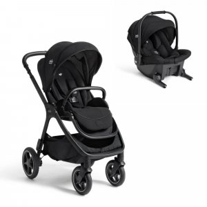 Poussette duo finiti signature + siège auto sprint eclipse noir Joie