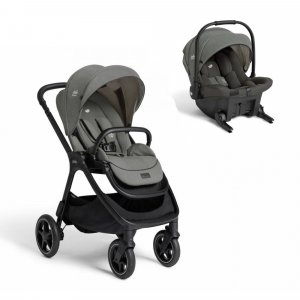 Poussette duo finiti signature + siège auto sprint evergreen vert Joie