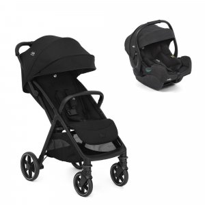Poussette duo parcel lx signature evergreen + siège auto i-gemm 3 raven Joie