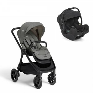 Poussette duo finiti evergreen + siège auto i-gemm 3 raven Joie