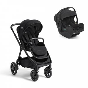 Poussette duo finiti eclipse + siège auto i-gemm 3 raven Joie