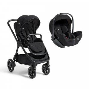 Poussette duo finiti + siège auto i-level pro eclipse noir Joie