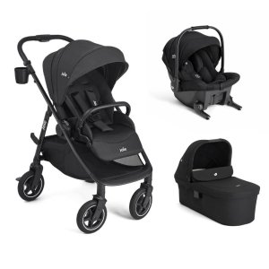 Poussette trio versadrift + siège auto sprint + nacelle ramble xl Joie